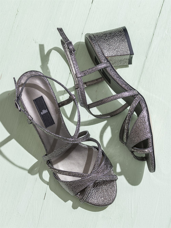 Kurşun kadın ayakkabı - Elle Shoes