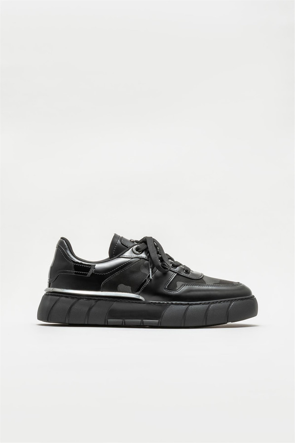 Siyah erkek spor ayakkabı - Elle Shoes