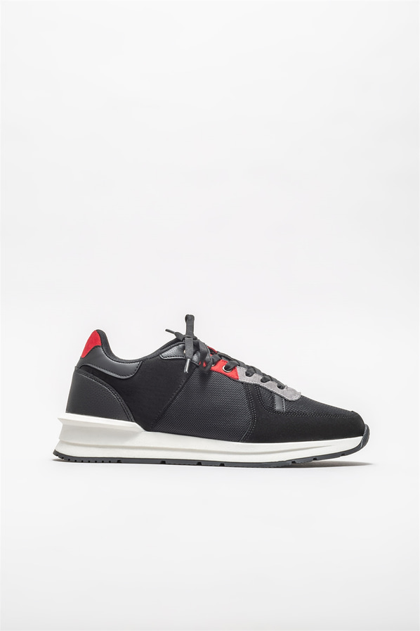 Siyah erkek spor ayakkabı - Elle Shoes