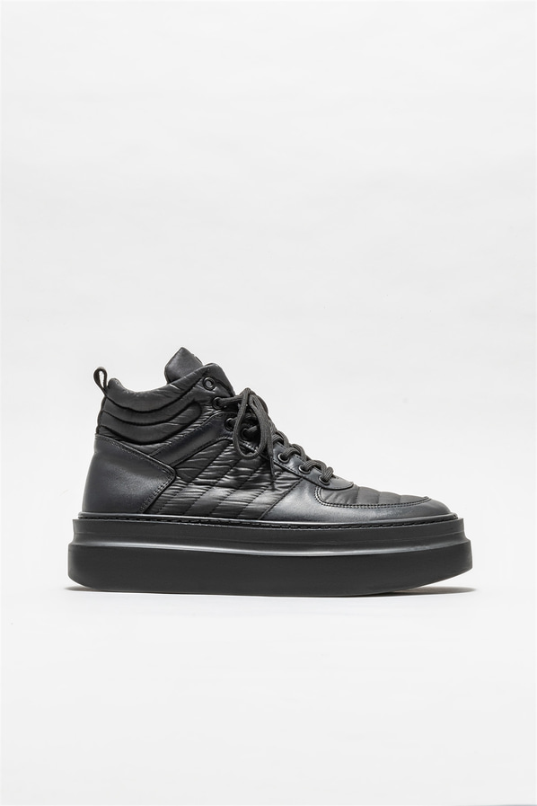 Siyah erkek bot - Elle Shoes