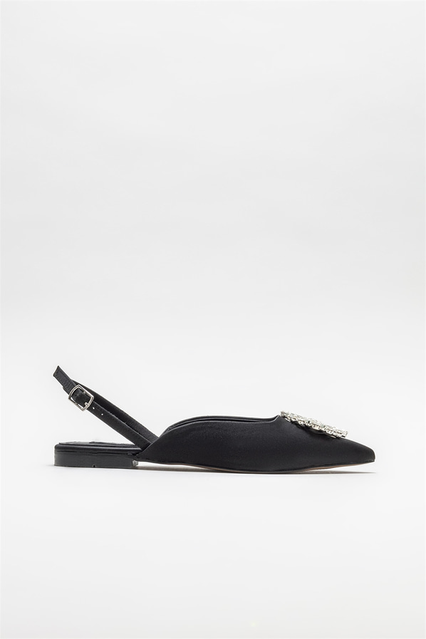 Siyah kadın babet - Elle Shoes