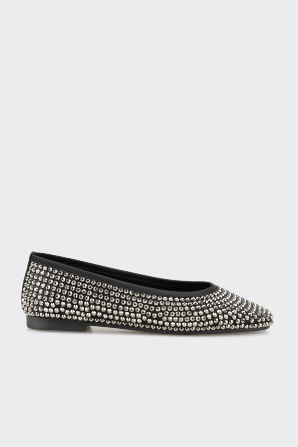 Siyah kadın babet - Elle Shoes