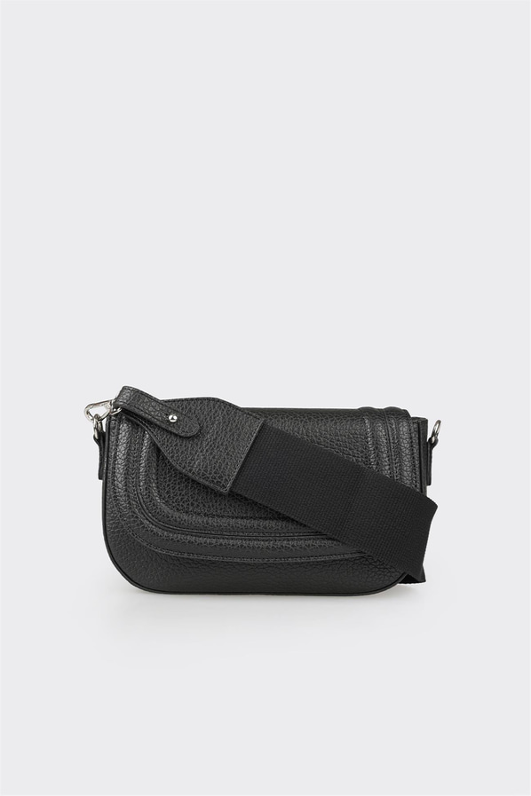 Siyah kadın çapraz çanta - Elle Shoes