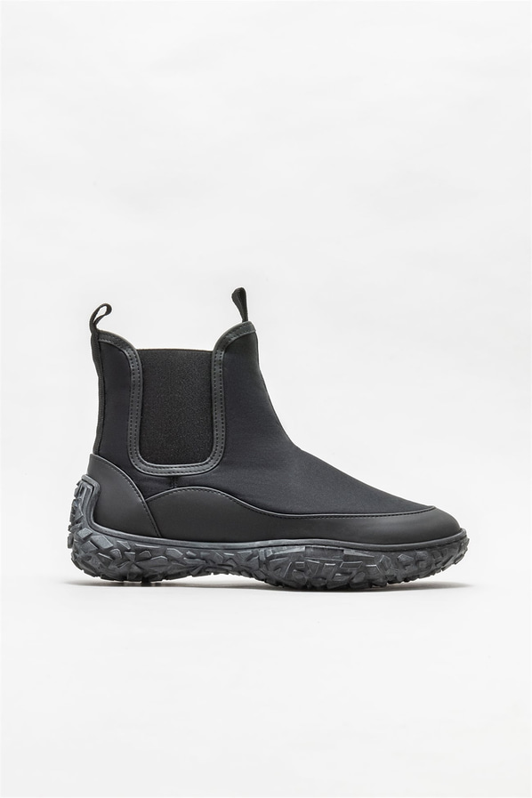 Siyah düz kadın bot - Elle Shoes