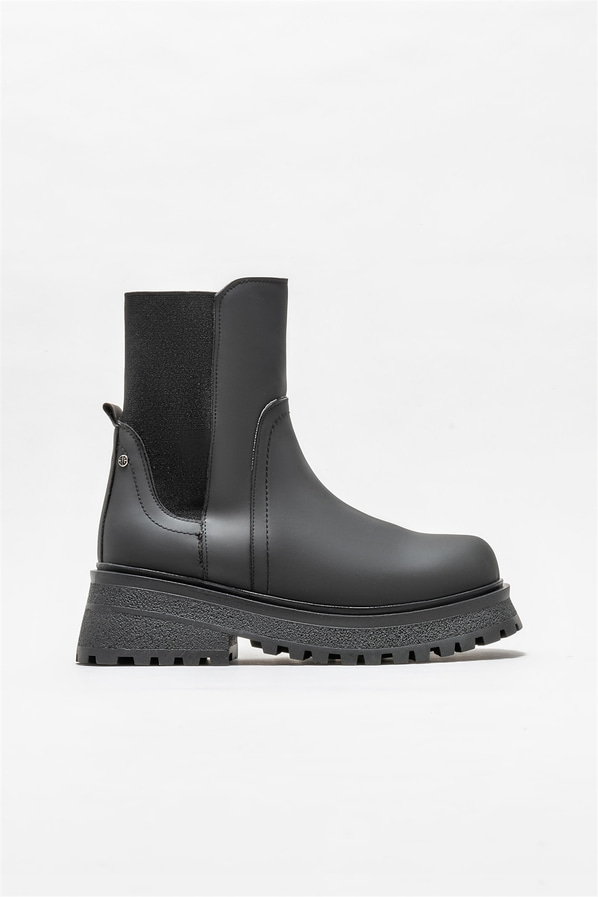Siyah kadın bot, günlük kullanım için - Elle Shoes