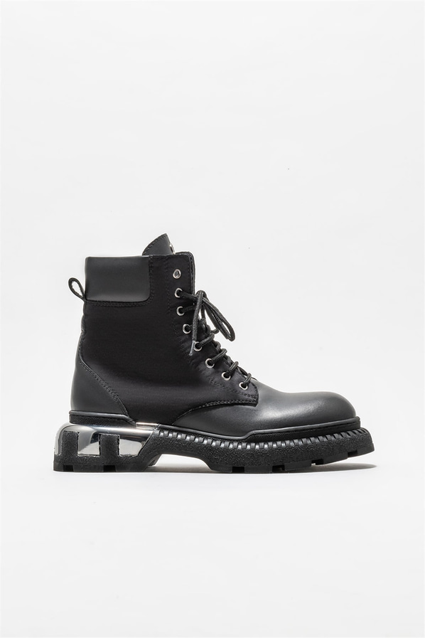 Siyah kadın bot, günlük kullanım için - Elle Shoes