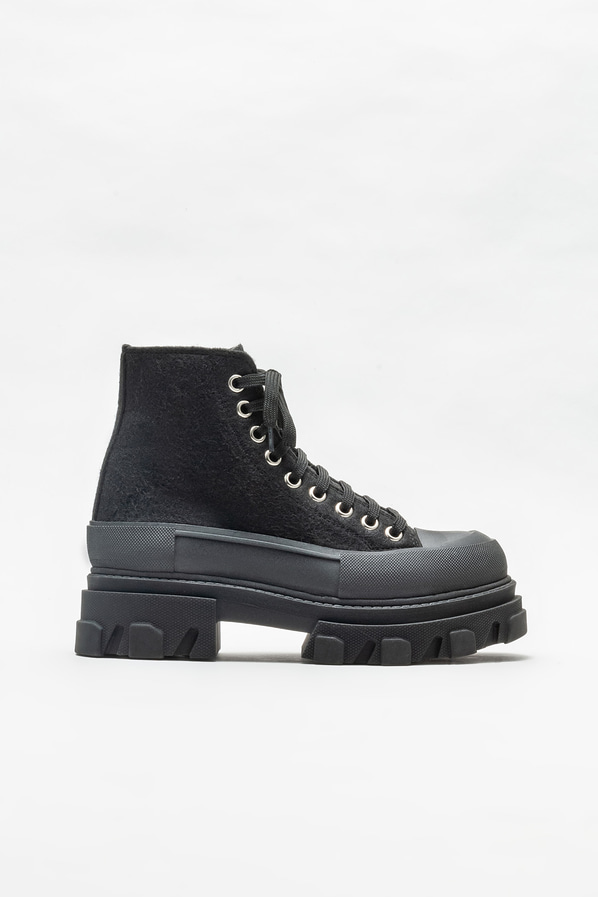Siyah kadın bot, günlük kullanım için - Elle Shoes