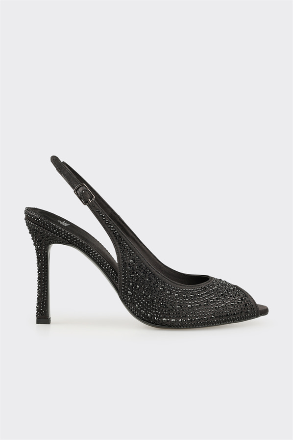 Siyah kadın klasik ayakkabı - Elle Shoes