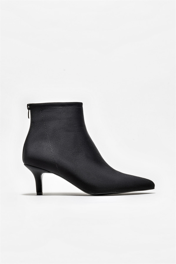Siyah kadın klasik bot - Elle Shoes