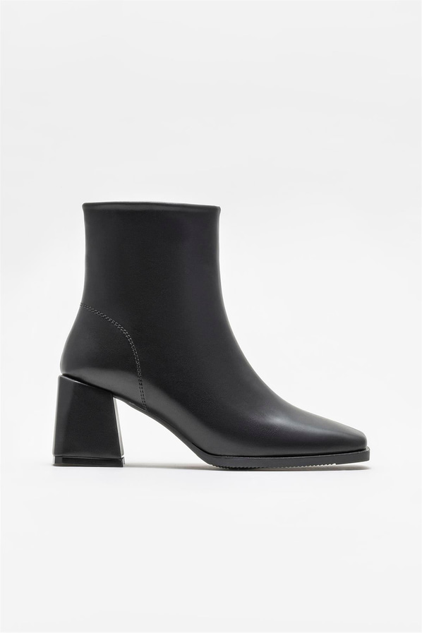 Siyah kadın bot, klasik stil için - Elle Shoes