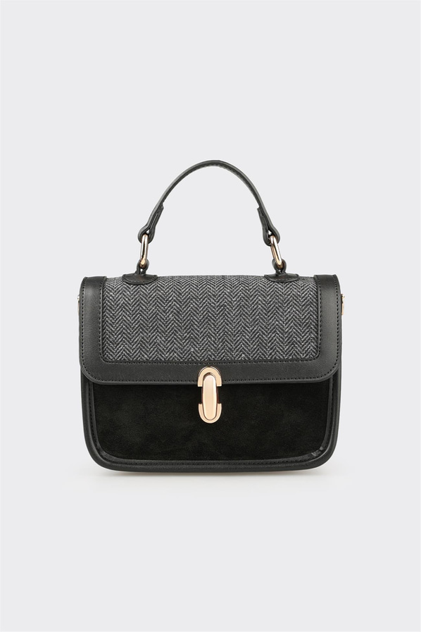 Siyah Kadın Küçük El Çantası