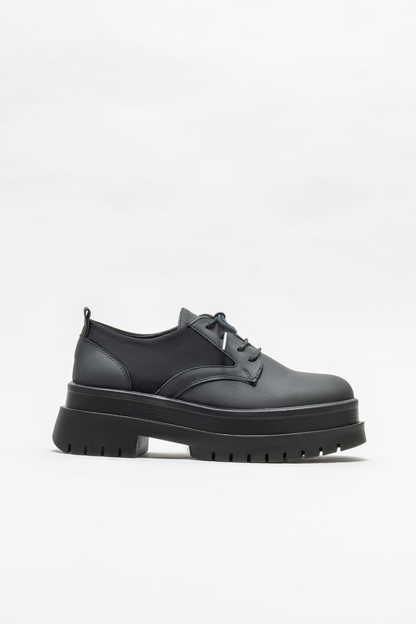 Siyah kadın oxford - Elle Shoes