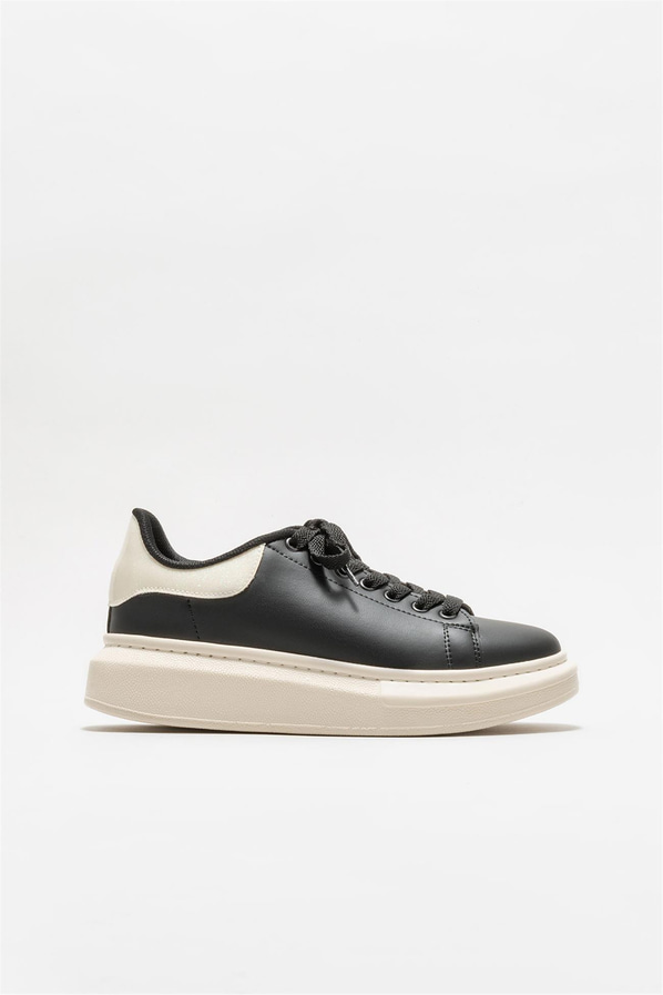 Siyah kadın sneaker - Elle Shoes