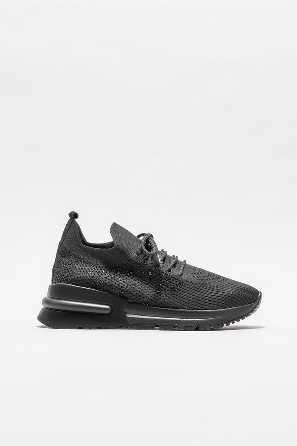 Siyah kadın sneaker - Elle Shoes