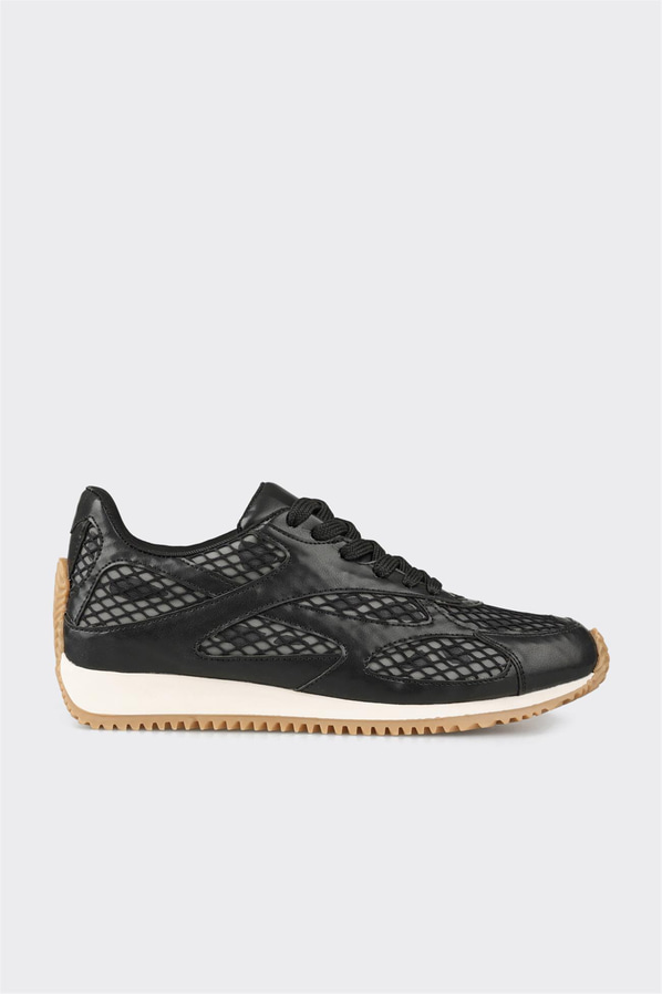 Siyah kadın sneaker - Elle Shoes