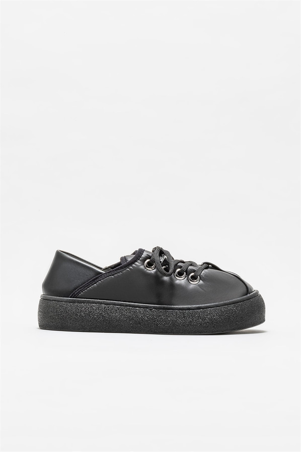 Siyah kadın sneaker - Elle Shoes