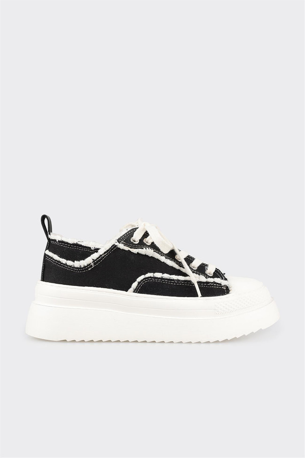 Siyah kadın sneaker - Elle Shoes