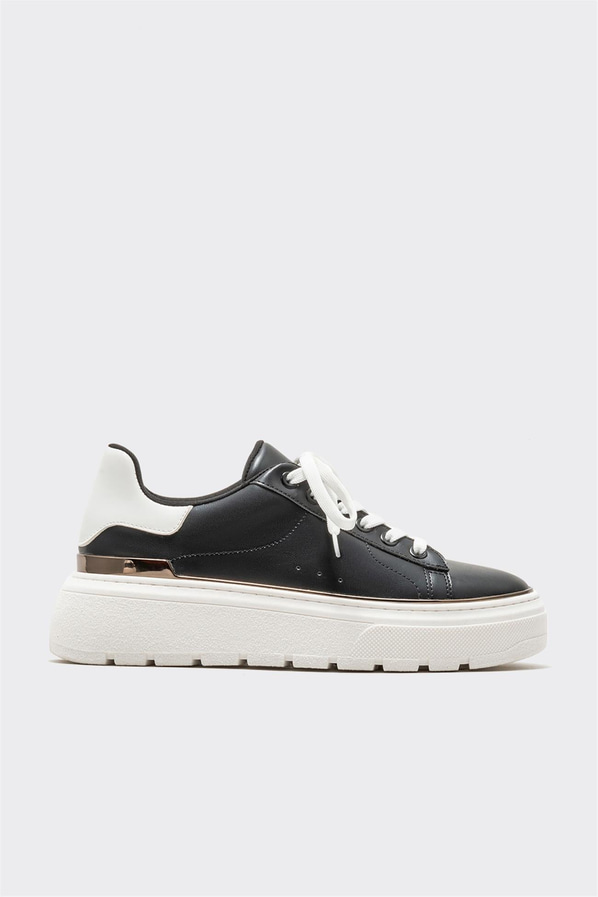 Siyah kadın sneaker - Elle Shoes