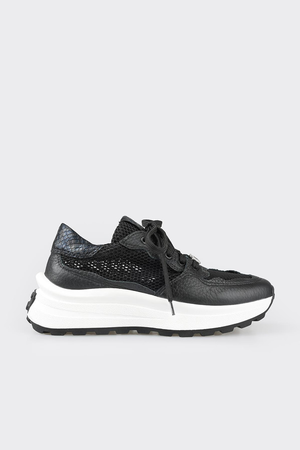 Siyah kadın sneaker - Elle Shoes