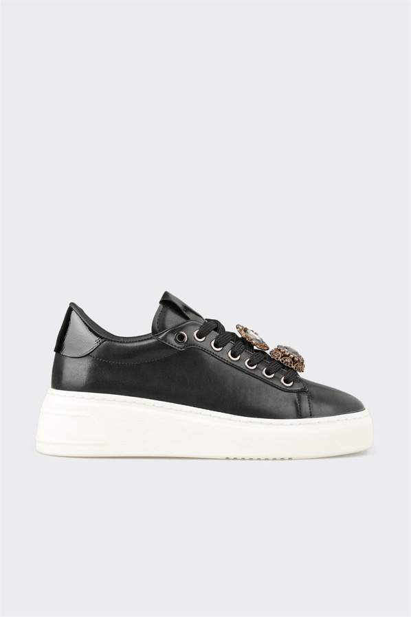 Siyah kadın sneaker - Elle Shoes