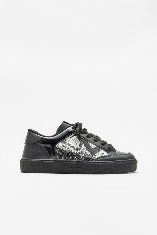 Siyah kadın sneaker - Elle Shoes