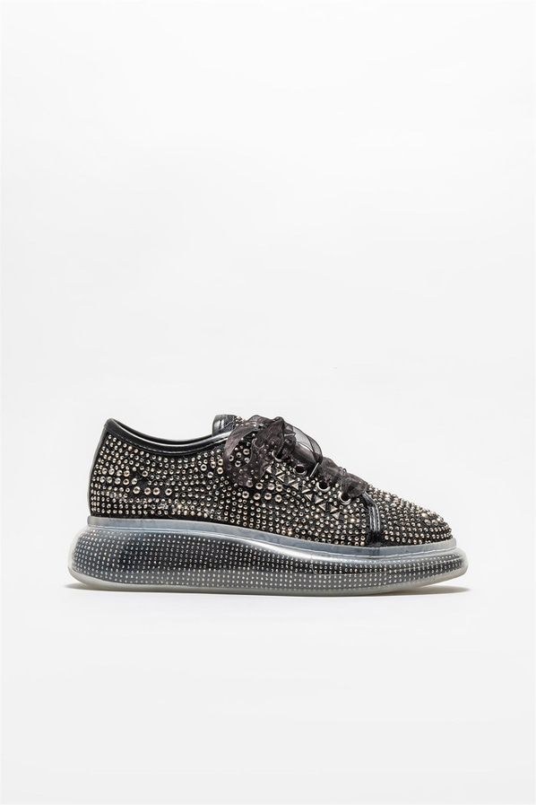 Siyah kadın sneaker - Elle Shoes