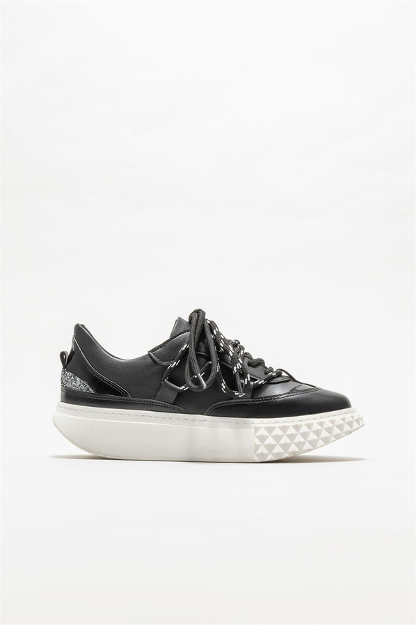 Siyah kadın sneaker - Elle Shoes