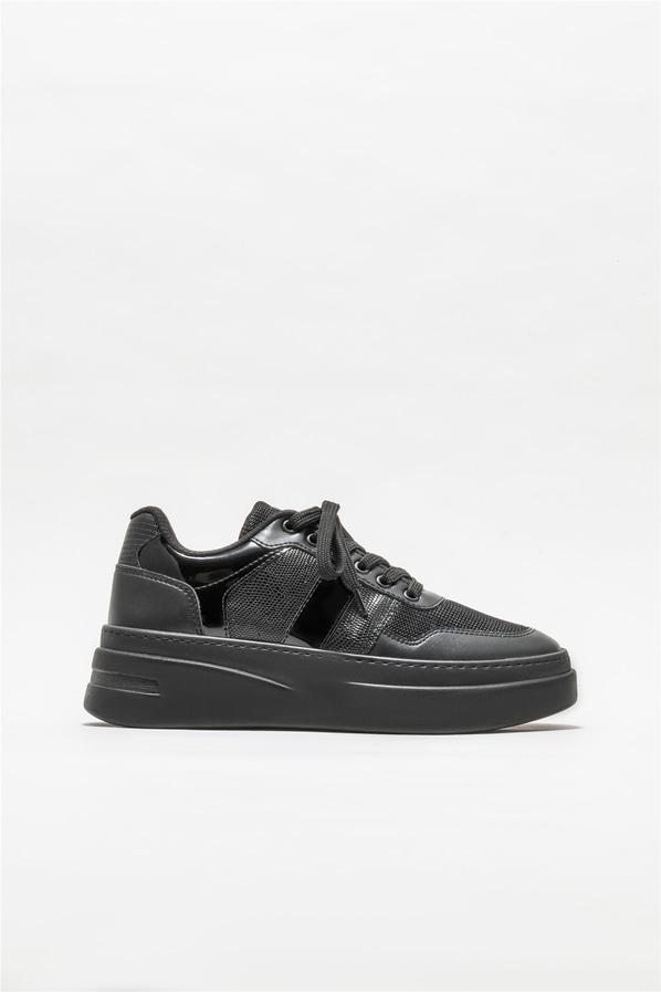Siyah kadın sneaker - Elle Shoes