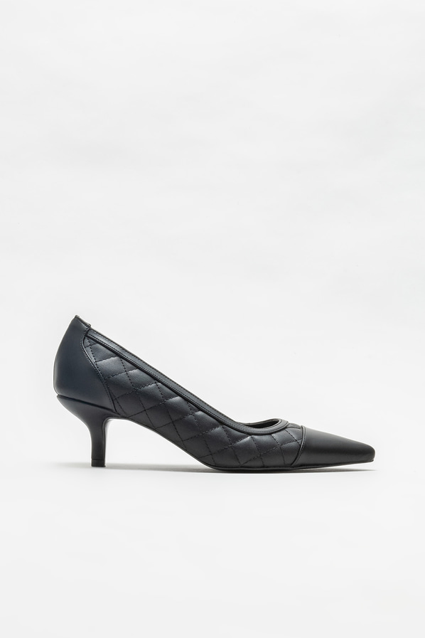 Siyah kadın stiletto - Elle Shoes
