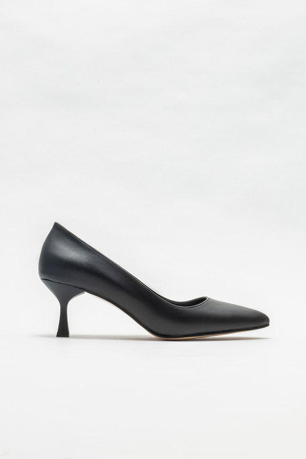Siyah kadın stiletto - Elle Shoes