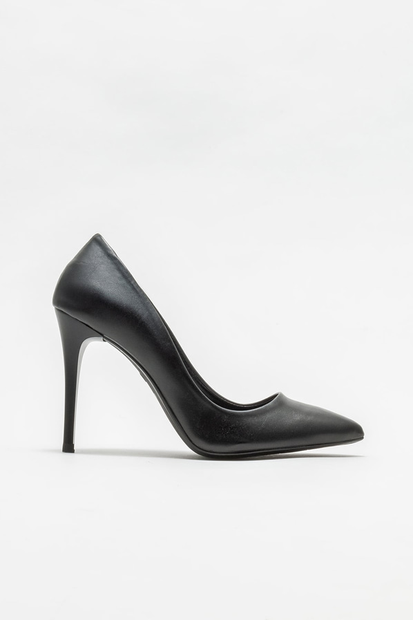 Siyah kadın stiletto - Elle Shoes
