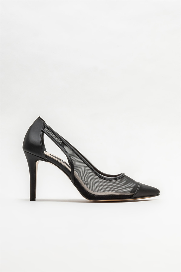 Siyah Kadın Stiletto