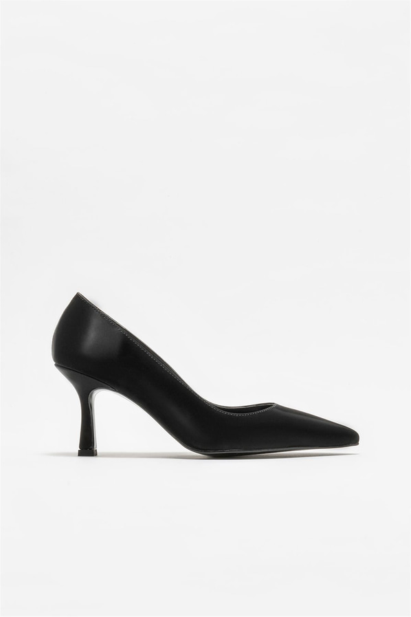 Siyah kadın stiletto - Elle Shoes