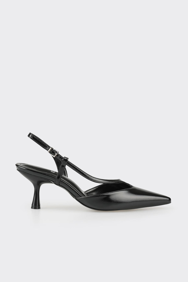 Siyah topuklu kadın ayakkabı - Elle Shoes