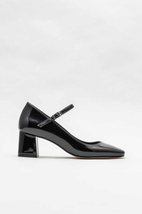 Siyah topuklu kadın ayakkabı - Elle Shoes