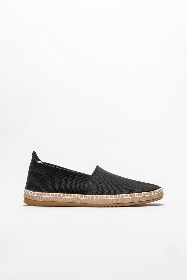 Siyah erkek günlük ayakkabı, günlük kullanım için - Elle Shoes