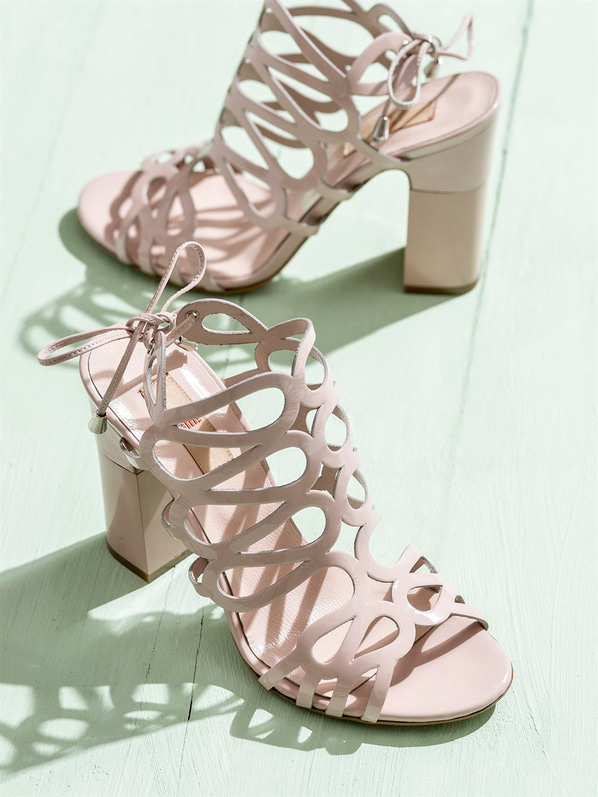 Pudra kadın ayakkabı - Elle Shoes