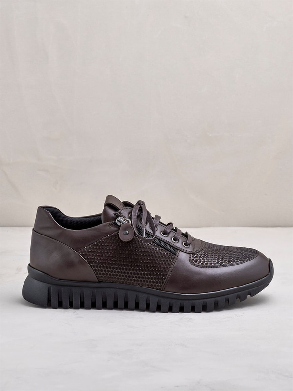 Kahve erkek ayakkabı - Elle Shoes