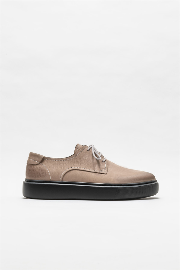 Vizon deri erkek günlük ayakkabı, günlük kullanım için - Elle Shoes