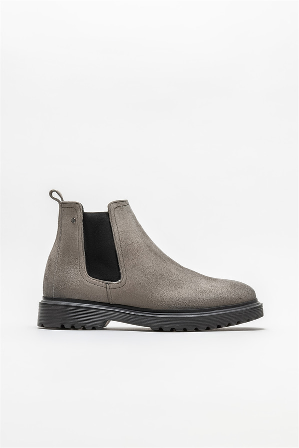 Vizon deri erkek günlük bot, günlük kullanım için - Elle Shoes
