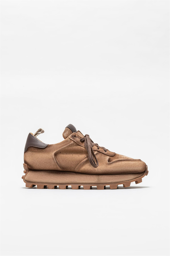 Vizon deri erkek spor ayakkabı - Elle Shoes