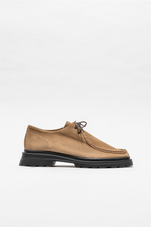 Vizon deri kadın günlük ayakkabı, günlük kullanım için - Elle Shoes