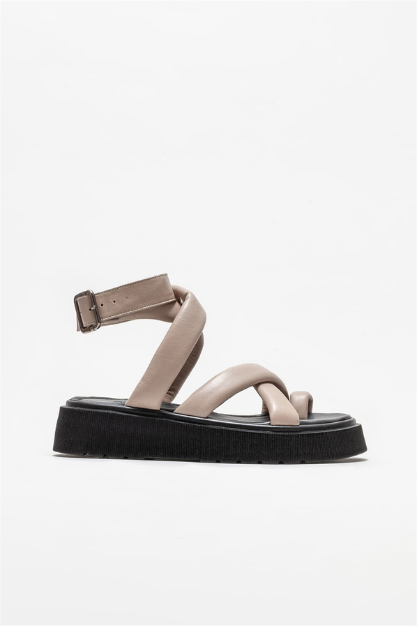 Vizon kadın sandalet - Elle Shoes