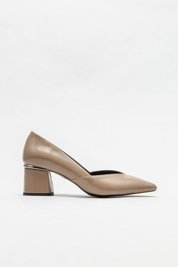 Vizon topuklu kadın ayakkabı - Elle Shoes