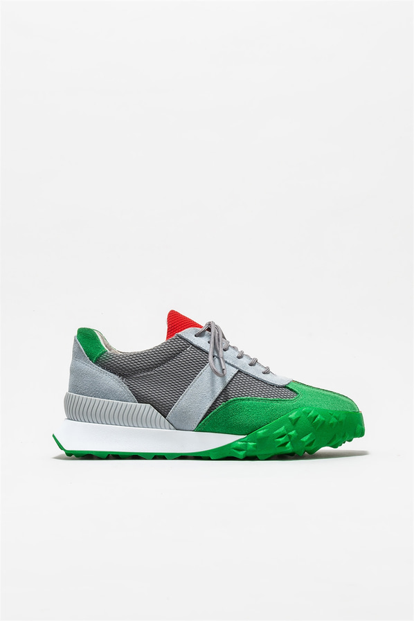 Yeşil kadın sneaker - Elle Shoes