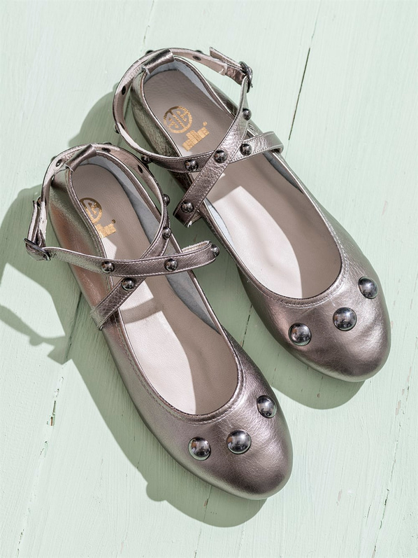 Kurşun kadın ayakkabı - Elle Shoes