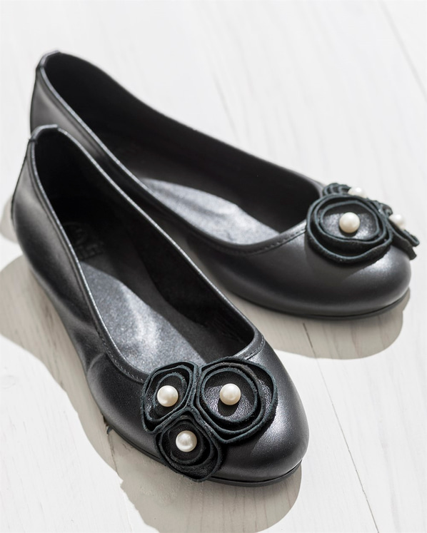 Siyah kadın ayakkabı - Elle Shoes