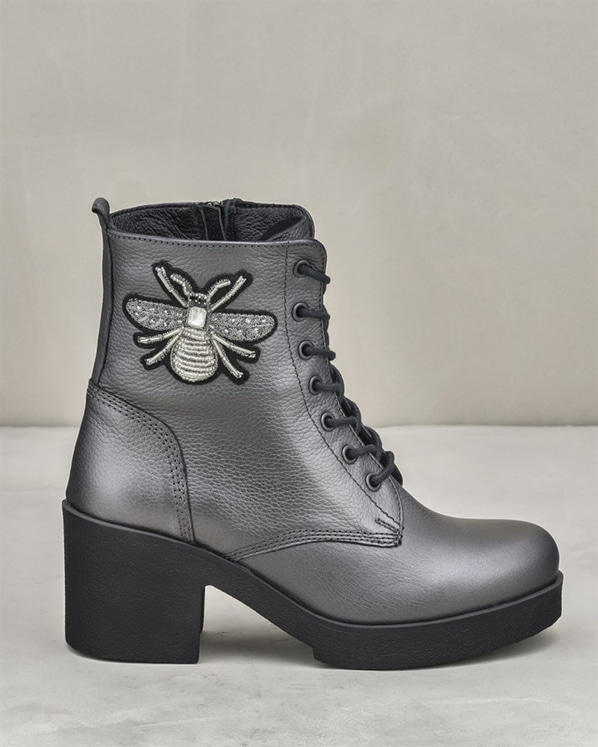 Kurşun kadın bot - Elle Shoes