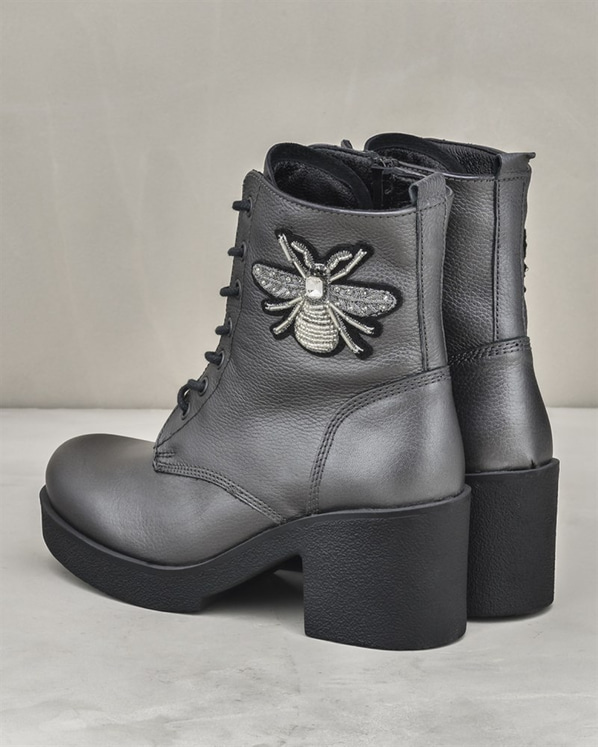 Kurşun kadın bot - Elle Shoes