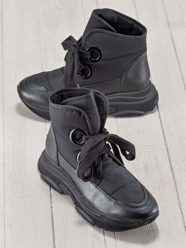 Siyah kadın bot - Elle Shoes